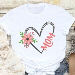 Mom Shirt, Mom Heart Shirt, Mothers Day Gift
